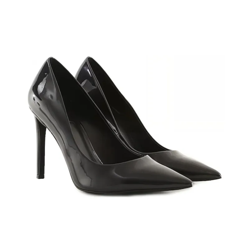 DKNY Slim Heel High Heels 8cm Women's Black-2