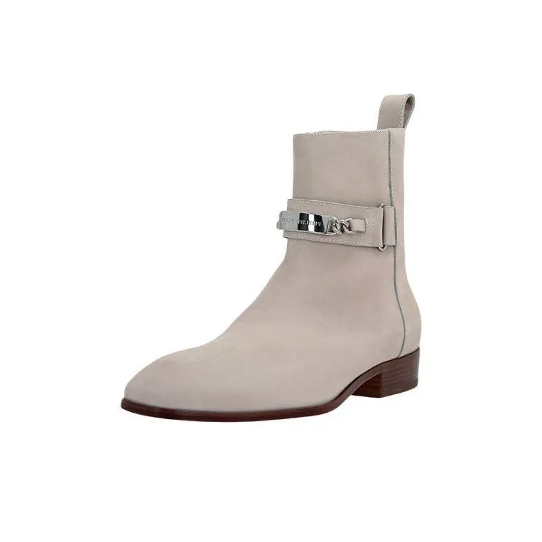 PHILIPP PLEIN Logo Plaque Ankle Boots-3