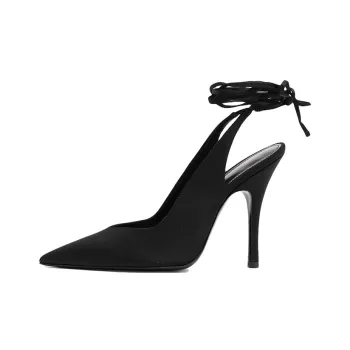 The Attico Slingback Ankle Strapped Pumps