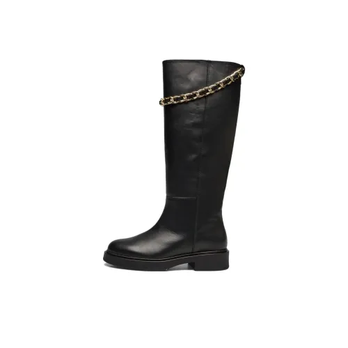 ALOHAS Knee-Gorgeous boots Carol 2cm Women's Black