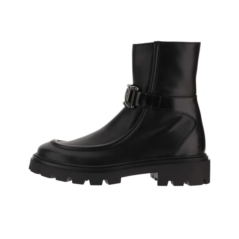 TOD'S Round Toe Side Zipped Ankle Boots Women's-0