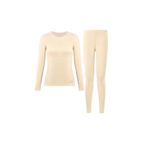 Dickies Thickened And Fleece-Lined Base Layer Sweater Thermal Set Women's