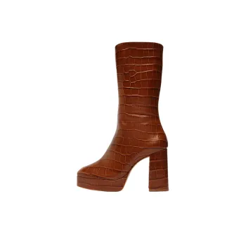 Schutz Raff Ankle Boots 10cm Women's Brown