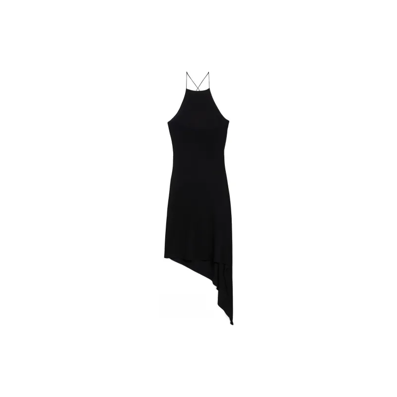 CELINE FW22 Sleeveless Dress Women's Black-1