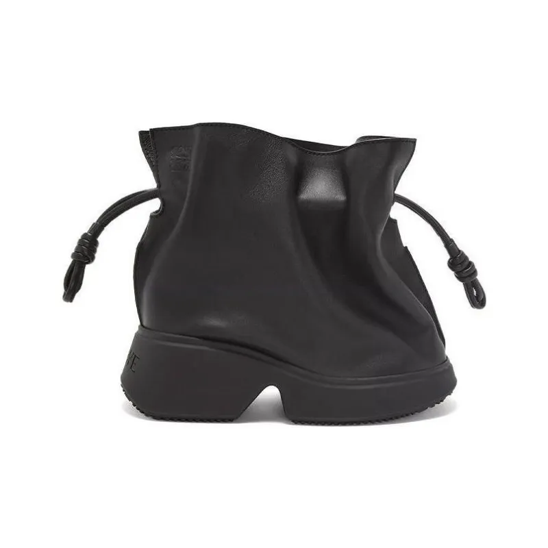 LOEWE Flamenco Ankle Boots Women's Black-1