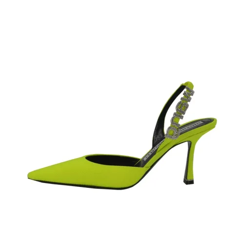 Alexander Wang Spool Heel High Heels 8.5cm Women's Neon Yellow