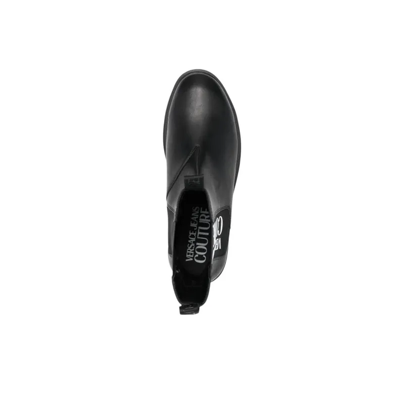 VERSACE JEANS COUTURE Leather Chelsea Boots-4