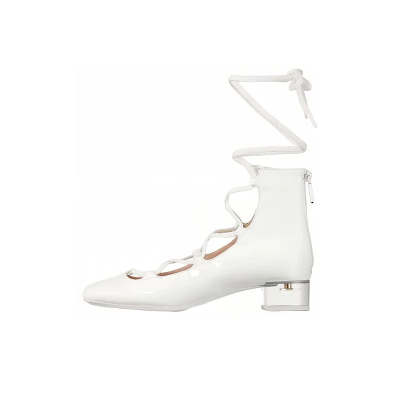 DIOR Arty Ankle Boots 3cm Women's White-0