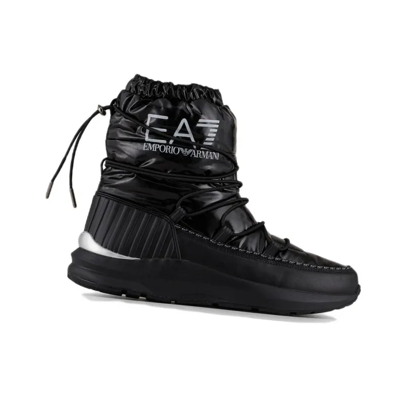 Ea7 EMPORIO ARMANI Logo print Quilted Snow Boots-1