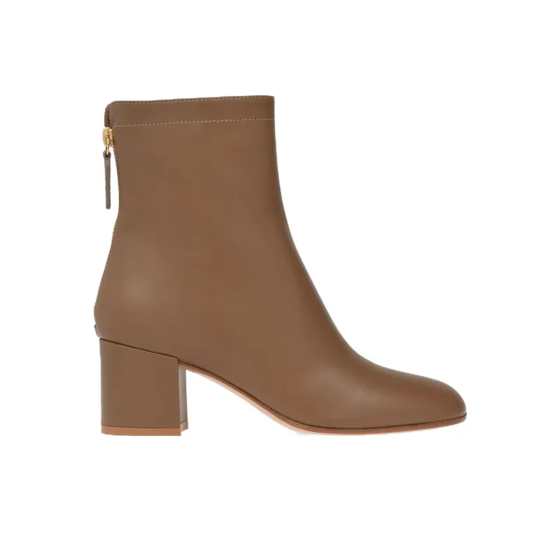 GIANVITO ROSSI Bellamy Ankle Boots Women's Brown-1