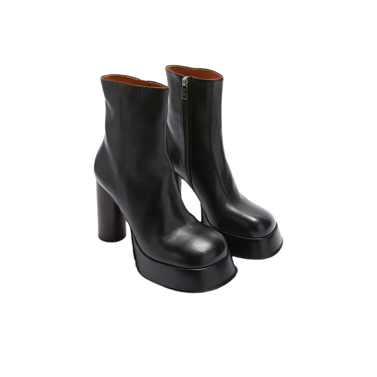 AMBUSH Square-toe Platform Boots Women's-1