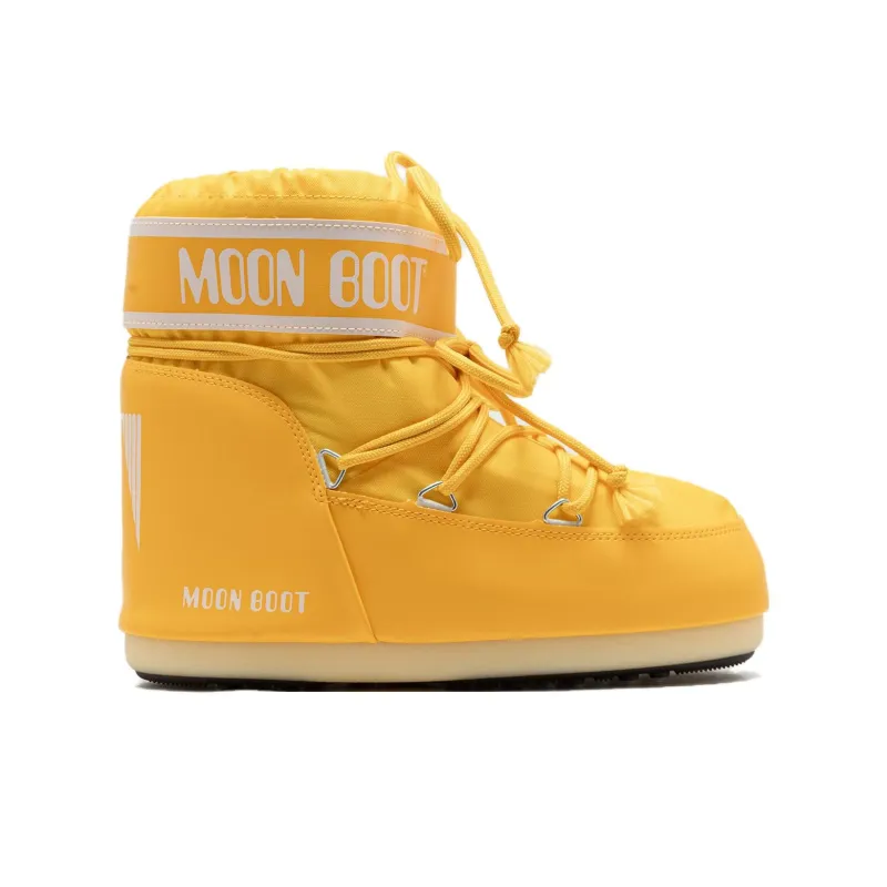Moon Boot Icon Nylon Low Boot Yellow-1