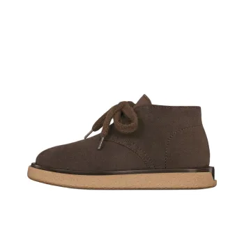 DIOR Sahara Ankle Boots Men's Dark Brown