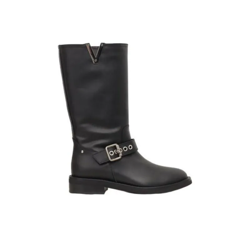 Via Roma 15 Knee high Boots Women's Black-1