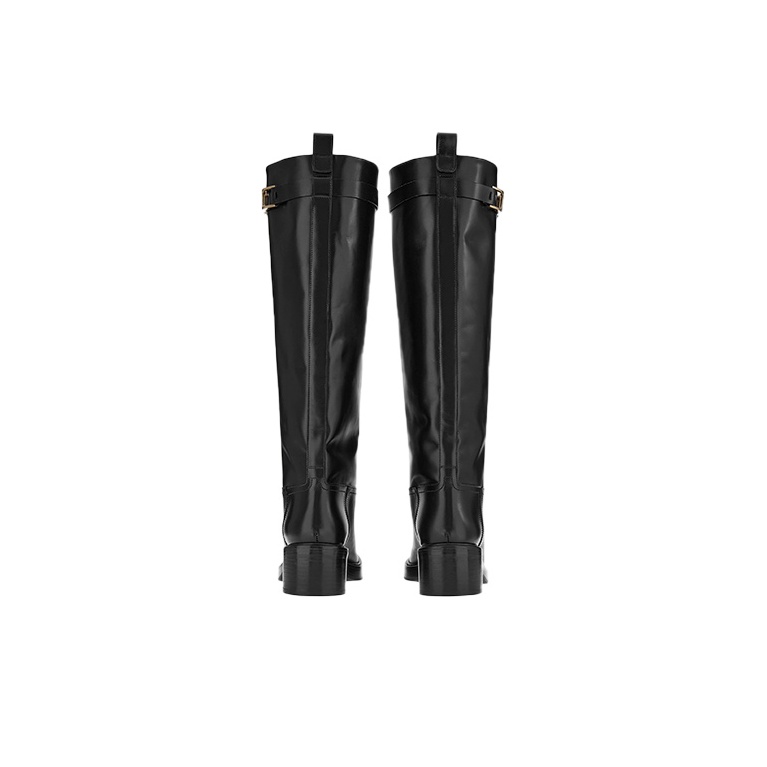 FERRAGAMO Gancini 55mm Knee Boots