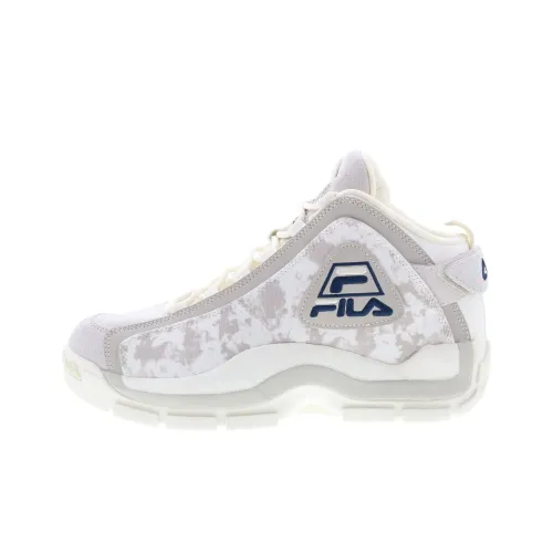 FILA Grant Hill 2 Anti-Slip Wear-Resistant Mid-Top Basketball Shoes Men's Beige