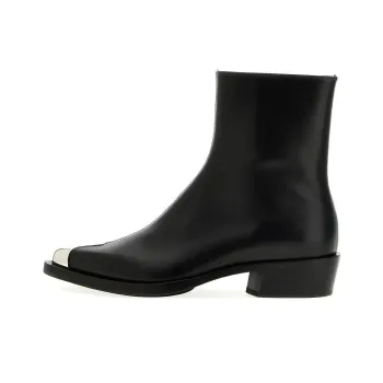 Alexander McQueen Punk Leather Boots