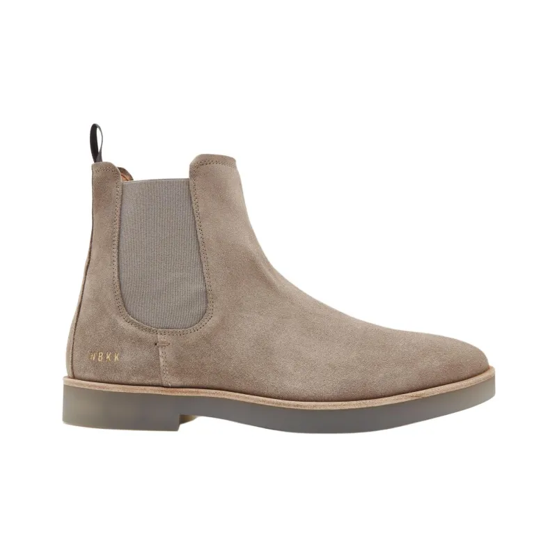 NUBIKK Logan Chelsea Boots 3cm Men's Beige-1