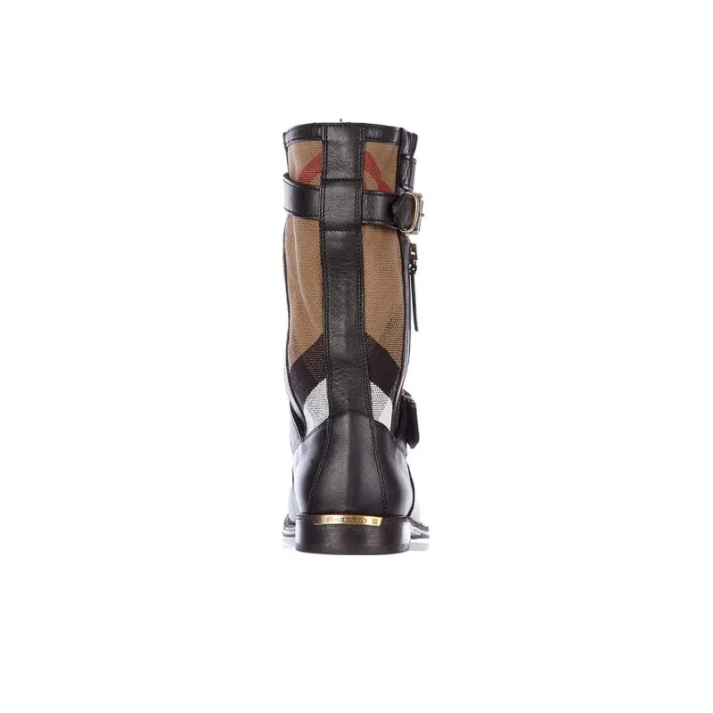 Burberry Ankle Boots Women's Black-2