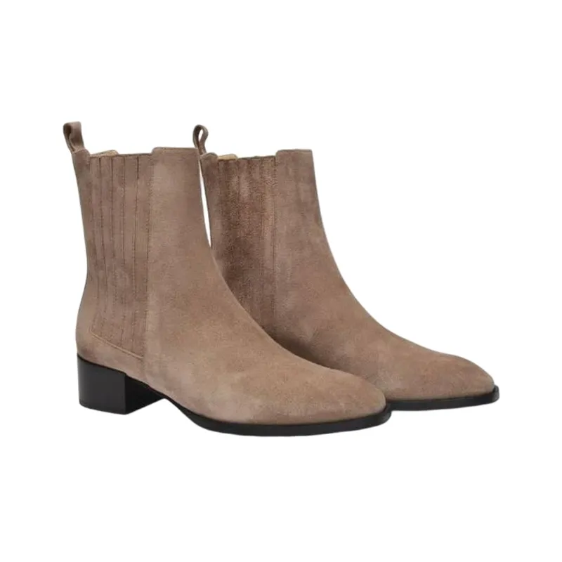 Aeyde Chelsea Boots Women's Brown-3