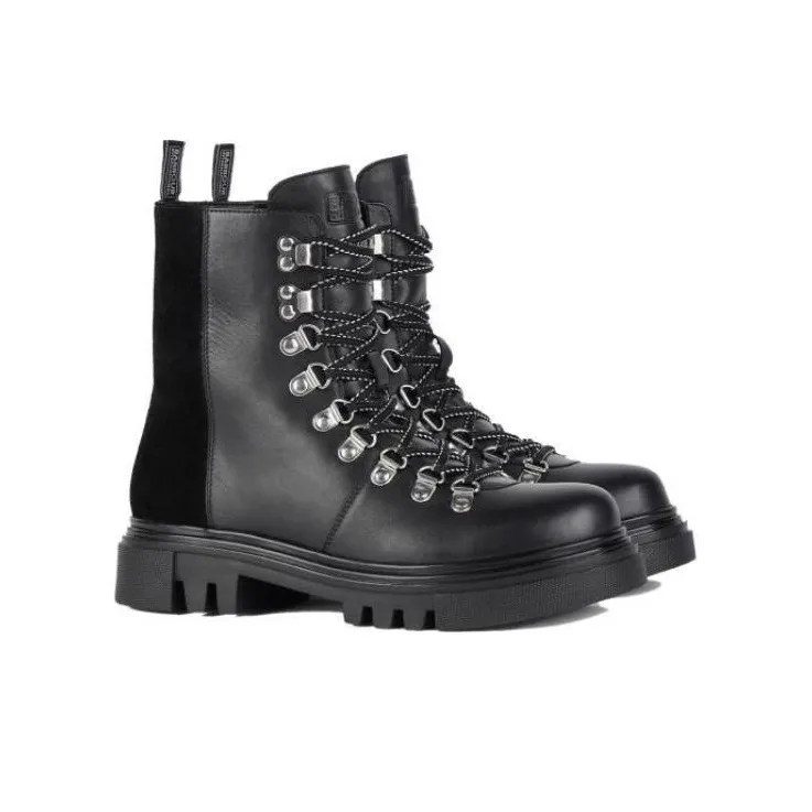 BARBOUR Ankle Boots Women's Black-2