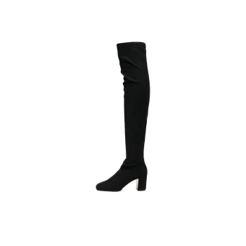 Valentino Square Toe Thigh Length Boots Women's