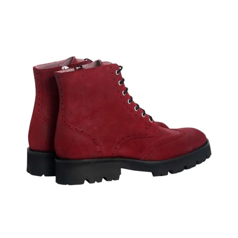 BARKER Kelsey Ankle Boots Women's Red-3