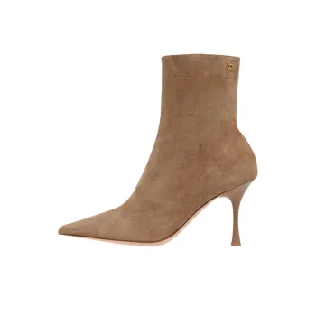 GIANVITO ROSSI Dunn 85mm Suede Ankle Boots