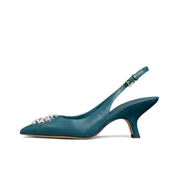 TORY BURCH Slim Heel High Heels 6.5cm Women's Blue