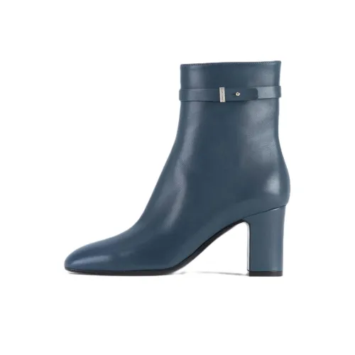 EMPORIO ARMANI Fashion Ankle Boots Women's Blue