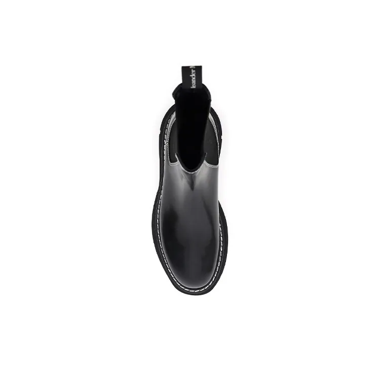 Alexander McQueen Tread Chelsea Boots 'Black'-3