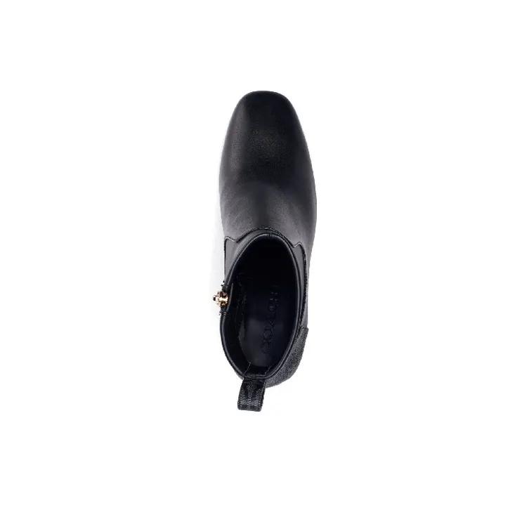 COACH Nala Short Chelsea Boots 5cm Women's Black-3