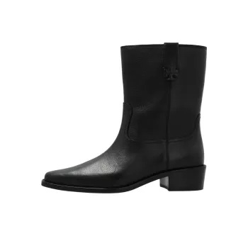 TORY BURCH City Western Ankle Boots 3.5cm Women's Black