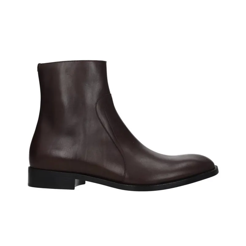 Maison Margiela Round Toe Ankle Boots-1
