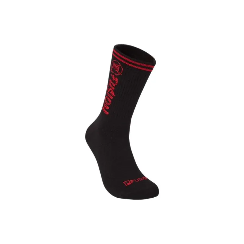 FILA FUSION SS25 Knee High Socks Unisex 1 Pack Pitch Black-1