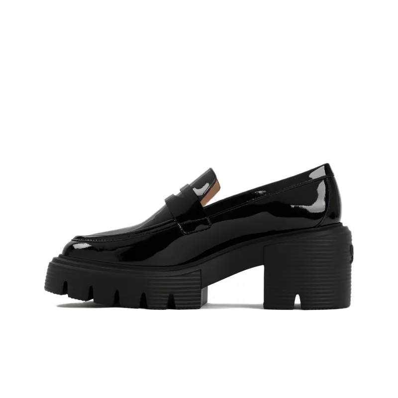 stuart weitzman Soho Patent-leather Loafers-0
