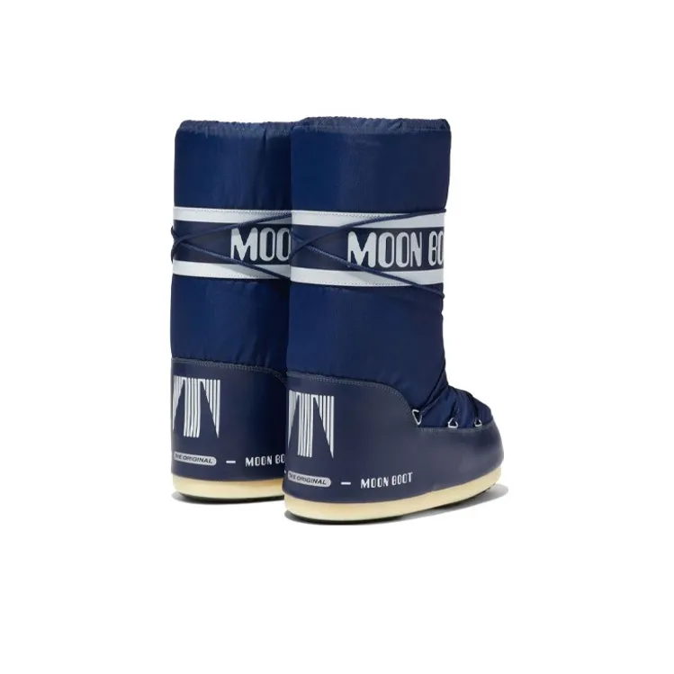 Moon Boot Crew Snow Boots Unisex Blue-3