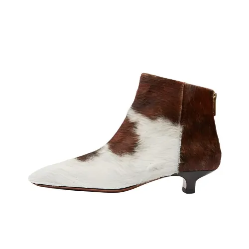 ATP Atelier Polverelli Ankle Boots 3.5cm Women's Brown
