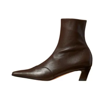 KHAITE Nevada Square Toe Boots Women's