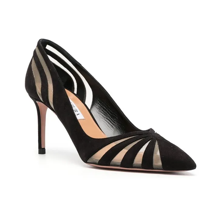 AQUAZZURA The Spy 75mm Pumps-1