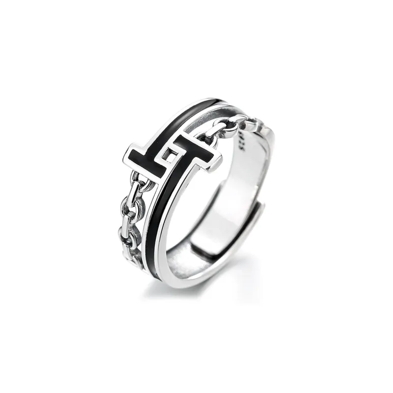 KEMLAIDA S925 Silver Rings Unisex-0