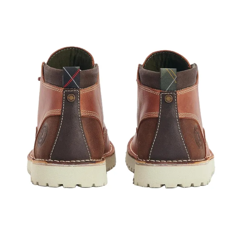 BARBOUR Bedrock Ankle Boots Men's Umber-4