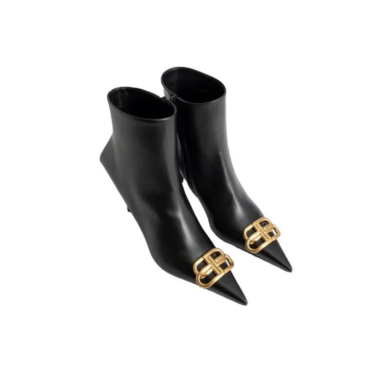 Balenciaga Knife BB 80mm Ankle Boots-2