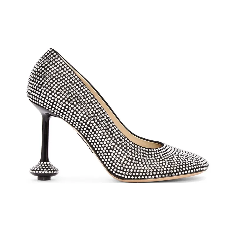LOEWE Toy 90mm Rhinestone-embellished Pumps-1