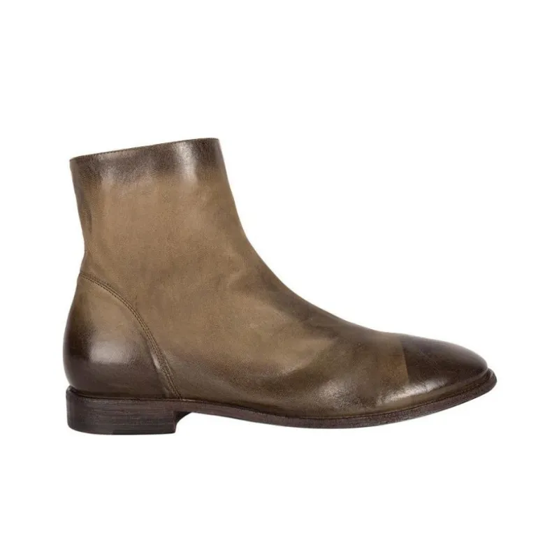 Alberto Fasciani Homer 89023 Ankle Boots Men's Army Green-1