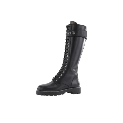 LOUIS VUITTON Territory Knee-high Boots Women's Black