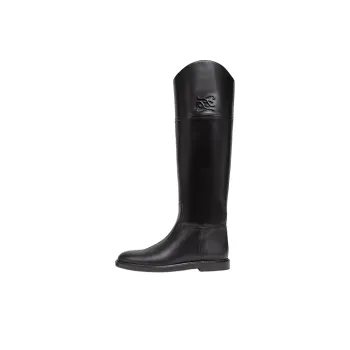 FENDI Knee high Boots Women's Black