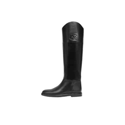FENDI Knee high Boots Women's Black