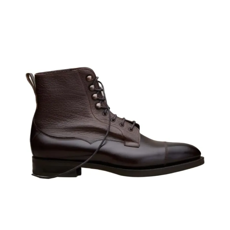 Edward Green Galway Ankle Boots Men's Dark Brown-1