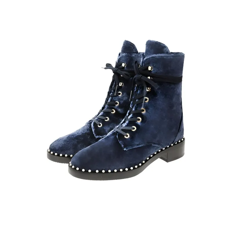 Stuart Weitzman/SW Ankle Boots Women's Blue-2
